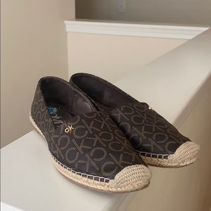 Calvin Klein flats